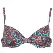 Esprit Fraser Beach Padded Bra Bikini Turkos Mönster B 70 Dam