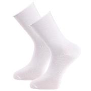 Trofe Bamboo Loose Socks Strumpor Vit Strl 39/42 Dam