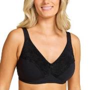 Damella BH Felice Soft Bra Svart bomull A 100 Dam