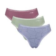 Sloggi Trosor 3P GO Crush High Leg Briefs Flerfärgad-2 bomull Small Da...