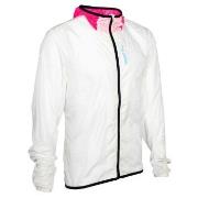 Salming Sarek Jacket 21 Unisex Rosa/Vit polyester Small