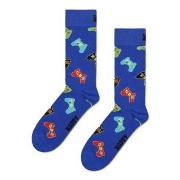 Happy socks Strumpor Controller Sock Blå bomull Strl 41/46