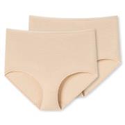 Schiesser Trosor 2P 95-5 Organic Maxi Beige bomull Medium Dam