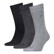 Calvin Klein Strumpor 3P Classic Socks For Men Grå Strl 39/42 Herr