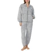 DKNY Chill In Style Zip Top Jogger Set Grå polyester Small Dam