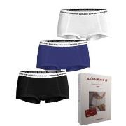 Björn Borg Trosor 3P Everyday Cotton Boxer Shorts Svart/Blå bomull Sma...