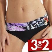 Damella Veronica Tropical Tai Bikini Brief Lila/Svart 38 Dam