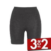 Damella Trosor Wool And Silk Shorts Mörkgrå ull 38 Dam