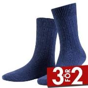 Amanda Christensen Strumpor Supreme Wool Sock Mörkblå Strl 39/42