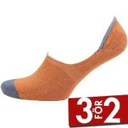 Amanda Christensen Strumpor True Contrast Invisible Sock Blå/Orange St...