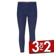 Jockey Spurt Cotton Long Johns Navy bomull Small Herr