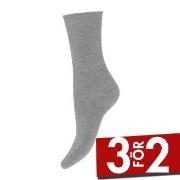 Decoy Strumpor 2P Bamboo Thin Socks Grå Strl 37/41 Dam