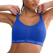 Triumph Triaction Energy Lite Padded Sports Bra EX BH Kornblå B 70 Dam
