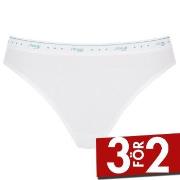 Sloggi Trosor 3P 24 7 100 Tai Briefs Vit bomull 38 Dam