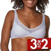 Sloggi BH 2P Oxygene Infinite Soft Bra Ljusblå Small Dam