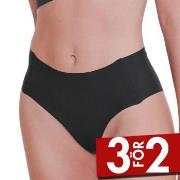 Sloggi Trosor ZERO Feel 2 0 High Waist Brief Svart Small Dam
