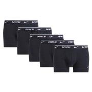 Nike Kalsonger 5P Essentials Cotton Stretch Trunk Svart bomull Small H...