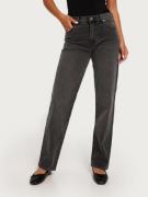 Abrand Jeans - Straight jeans - Vintage Black - 95 Mid Straight Tall N...
