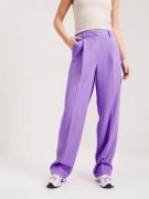 Pieces - Kostymbyxor - Paisley Purple - Pcblayke Hw Wide Leg Pant - By...