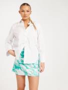 Pieces - Minikjolar - Blue Atoll Graphic - Pckerra Hw Mini Skirt - Kjo...