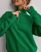 Polo Ralph Lauren - Grön - Hlf Zip-Long Sleeve-Sweatshirt