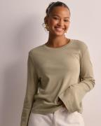 Only - Beige - Onlnala L/S Wide Sleeve Top Cc Jrs