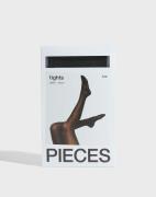 Pieces - Svart - Pcmia Glitter Tights Noos