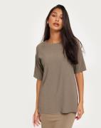 JDY - Beige - Jdylotus S/S Loose Top Jrs Atk