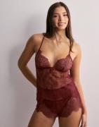 Hunkemöller - Röd - French Knicker Lace Delphine