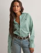 Polo Ralph Lauren - Grön - Ls Rmsy St-Long Sleeve-Blouse