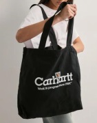 Carhartt WIP - Svart - Canvas Graphic Tote Large