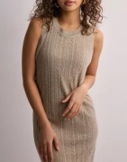 Selected Femme - Beige - Slfhennah Sl Knit Dress