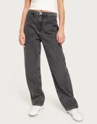 Only - Grå - Onlcarrie Hw Str Tap Work Ank Dnm C