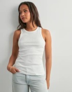 Pieces - Vit - Pcruka Boxer Tank Top Noos Bc