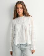 Neo Noir - Vit - Ebba S Voile Blouse