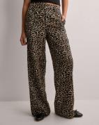 OBJECT - Multi/Mönstrad - Objalba Lisa Wide Pant Print Noos