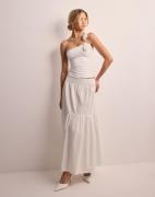 Vero Moda - Vit - Vmcharlotte Hw Ankle Skirt Wvn Ga S