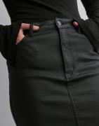 OBJECT - Svart - Objnaya Coated Mw Skirt Noos