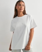 Pieces - Vit - Pcskylar Ss Oversized Tee Noos