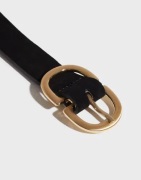 Pieces - Svart - Pcjuva Suede Jeans Belt Noos