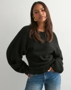 Nelly - Svart - Tight Waist Knit Sweater