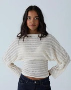 Nelly - Vit - Structure Sheer LS Top