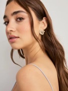 Pieces - Guld - Pcrine O Earrings