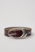 Pieces - Röd - Pcnoyce Jeans Belt D2D Fsy