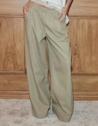 Nelly - Grön - Relaxed Strap Pants