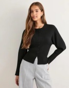 Neo Noir - Svart - Briano Stitch Knit Cardigan