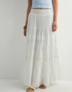 Neo Noir - Vit - Felicia S Voile Skirt