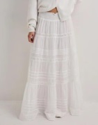 Neo Noir - Vit - Felicia S Voile Skirt