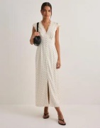 Neo Noir - Vit - Aniella Dot Dress