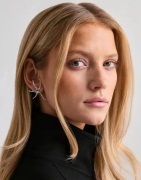 Pilgrim - Silver - Prism Earrings
